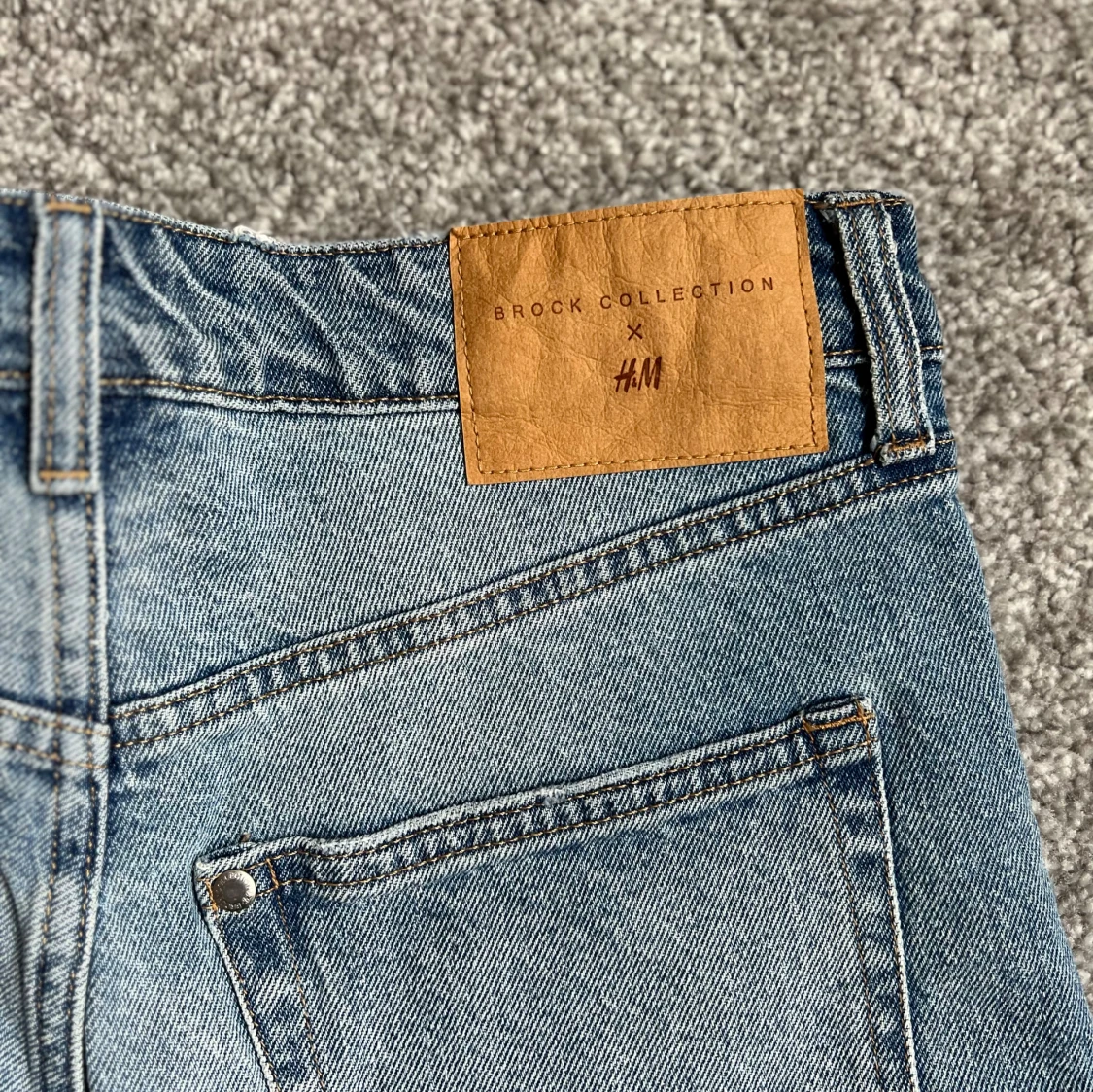 Högmidjade jeansshorts Brock x H&M - 2