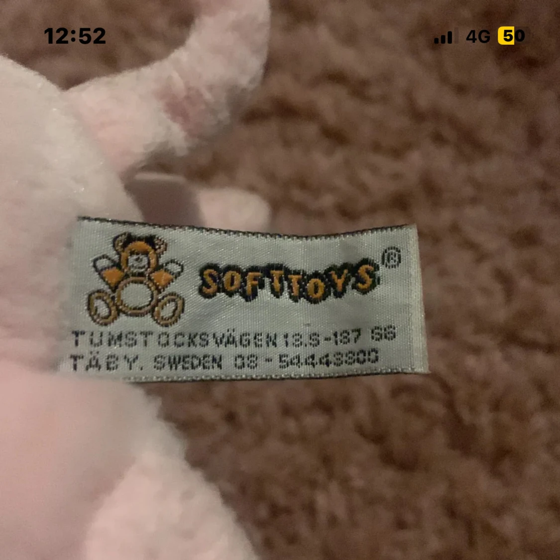 SoftToys Gosedjursgris - 2