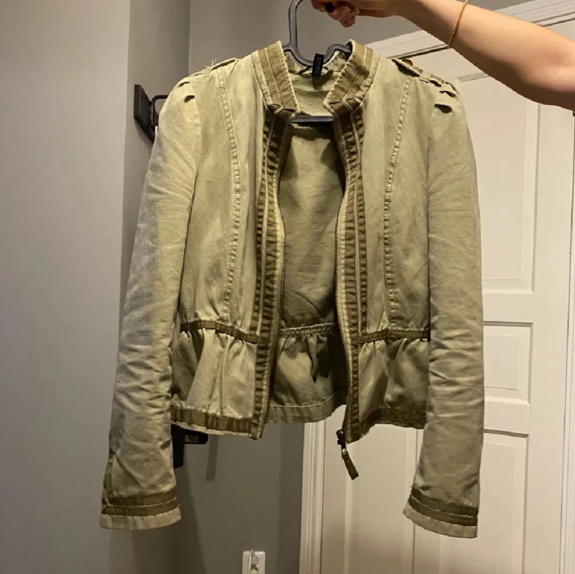 Grön vårjacka  - 3