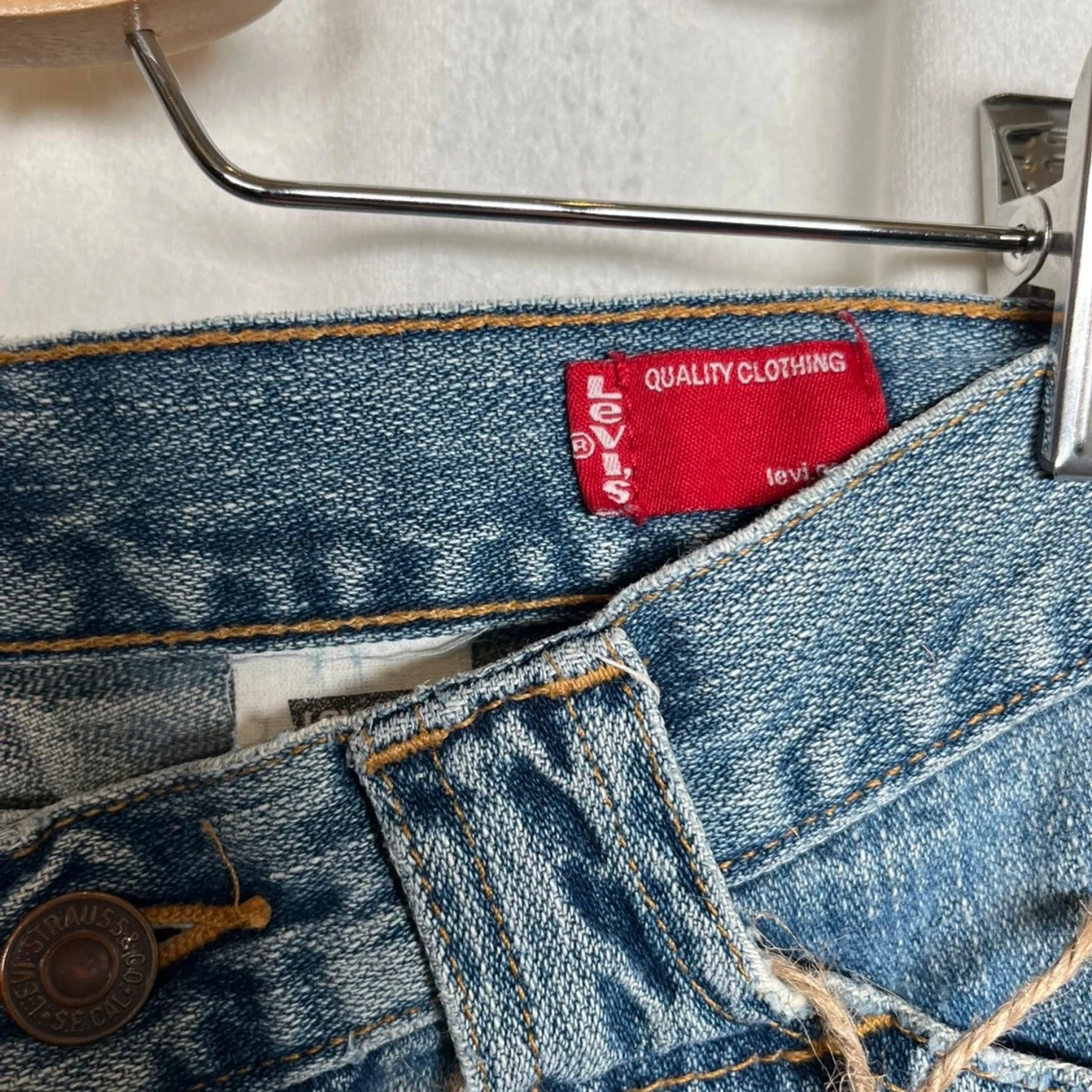 Levi's ljusblå bootcut jeans - 2