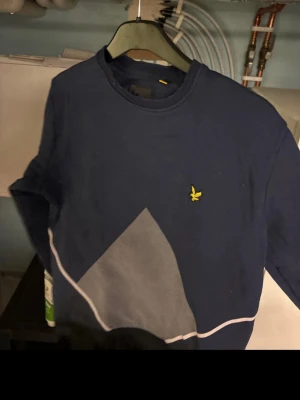 Blå sweatshirt från Lyle & Scott - Säljer alla dessa kläder i ett paket om ni vill veta storlek hör av er men de mästa är i S,M