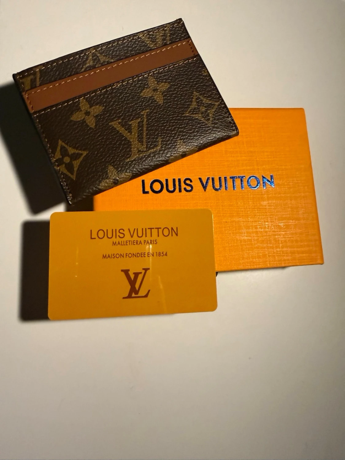 Louis Vuitton kortfodral monogram