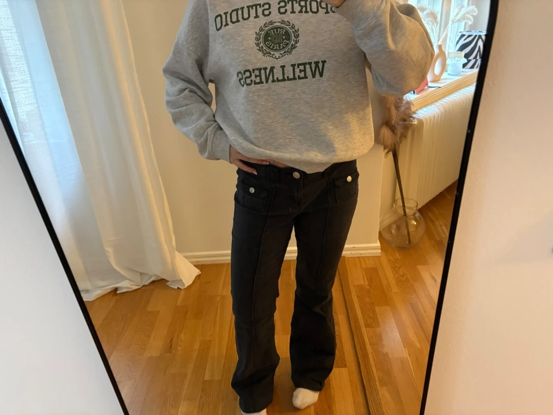 Lågmidjade jeans  - 1