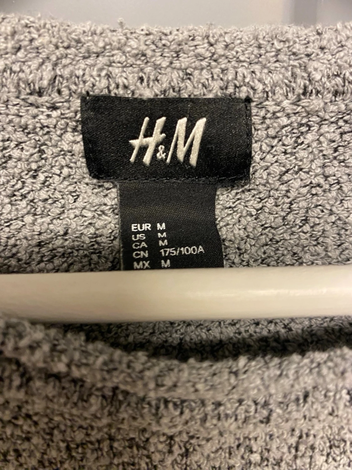 Långärmad Hm Tröja Grå  - 2