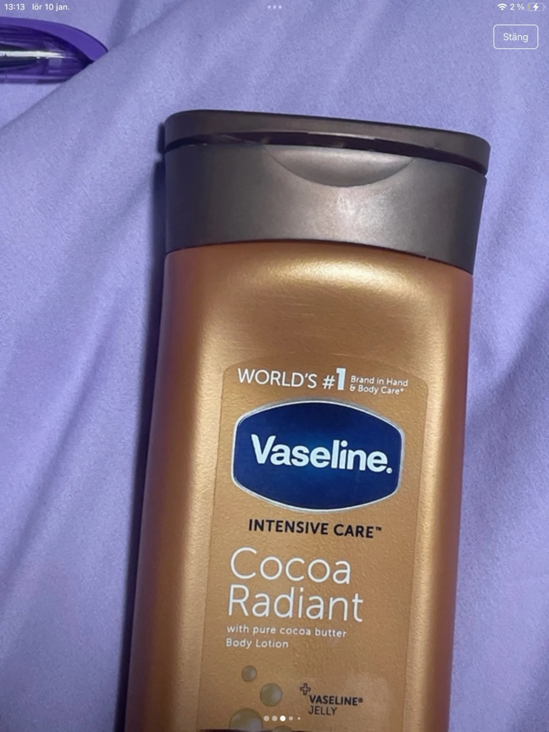 Vaseline Cocoa Radiant Body Lotion - 2