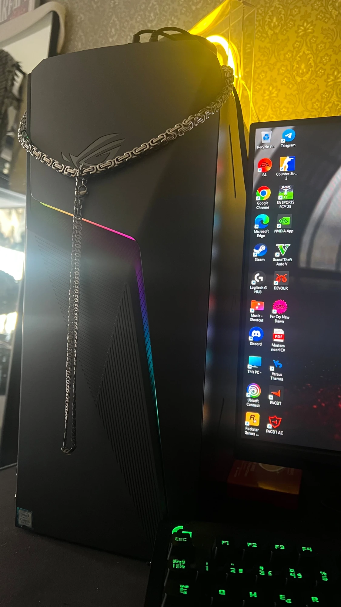 ASUS ROG Strix GL10CS Gaming Desktop - 1