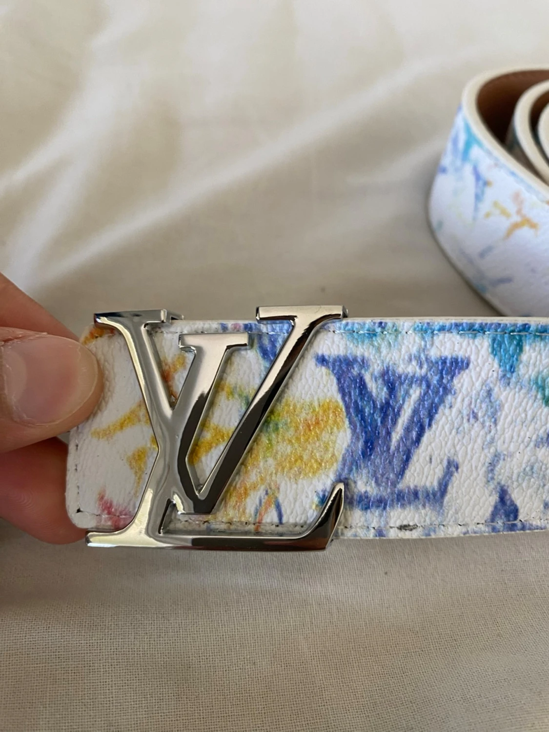 Iv bälte med färgstänk - 2