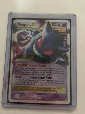 Gengar lv X 2009 - Gammal Gengar lv X kort från 2009