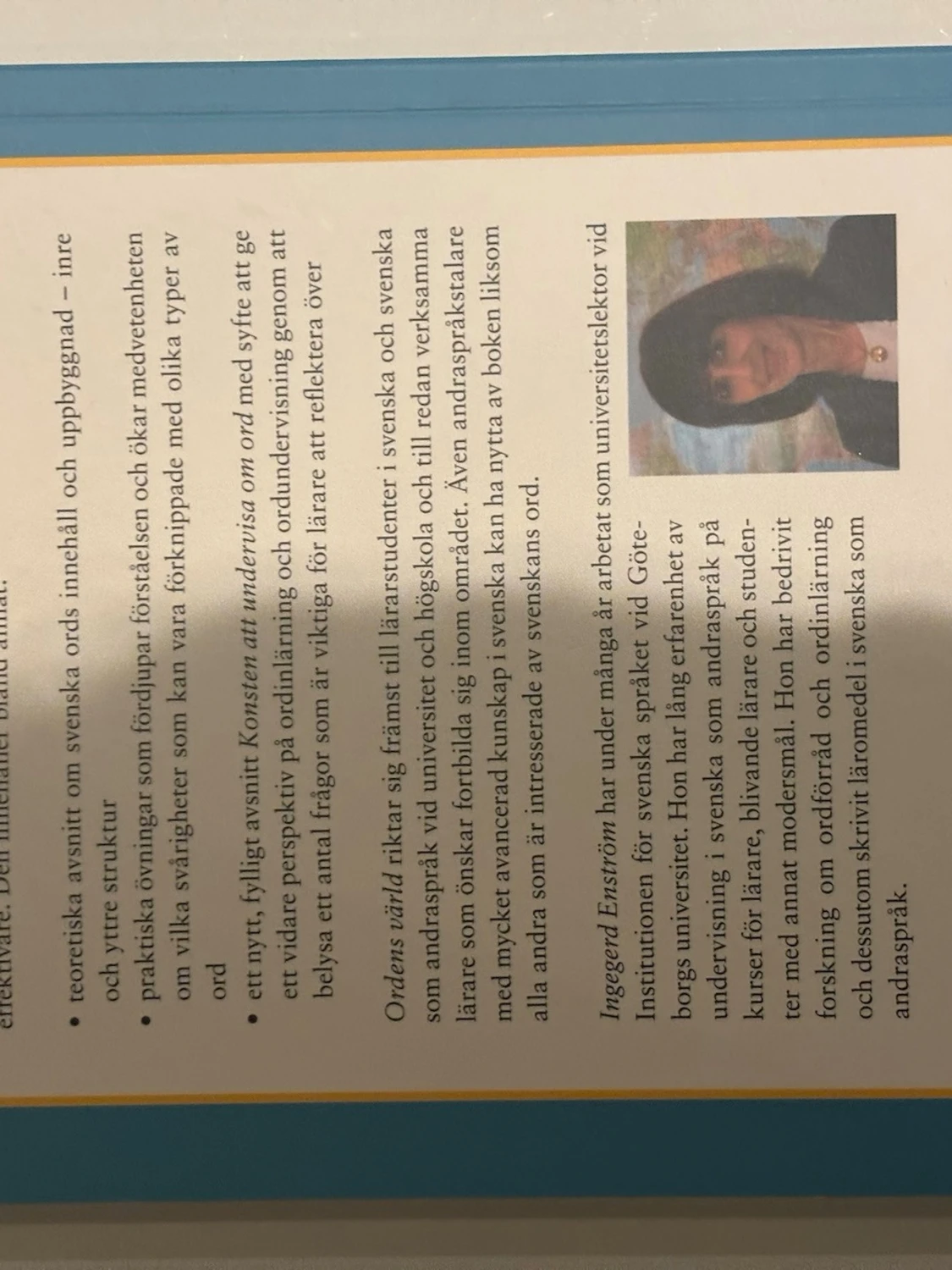 Ordens värld: Svenska ord – struktur och inlärning - 1