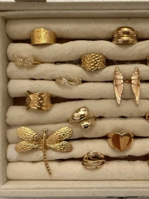 Alla som köper minst två ringar får en slumpmässigt ring på köpet  - Justerbar  Begränsad antal köp - Erbjudanden gäller endast en gång - priset varierar mellan 89-139kr