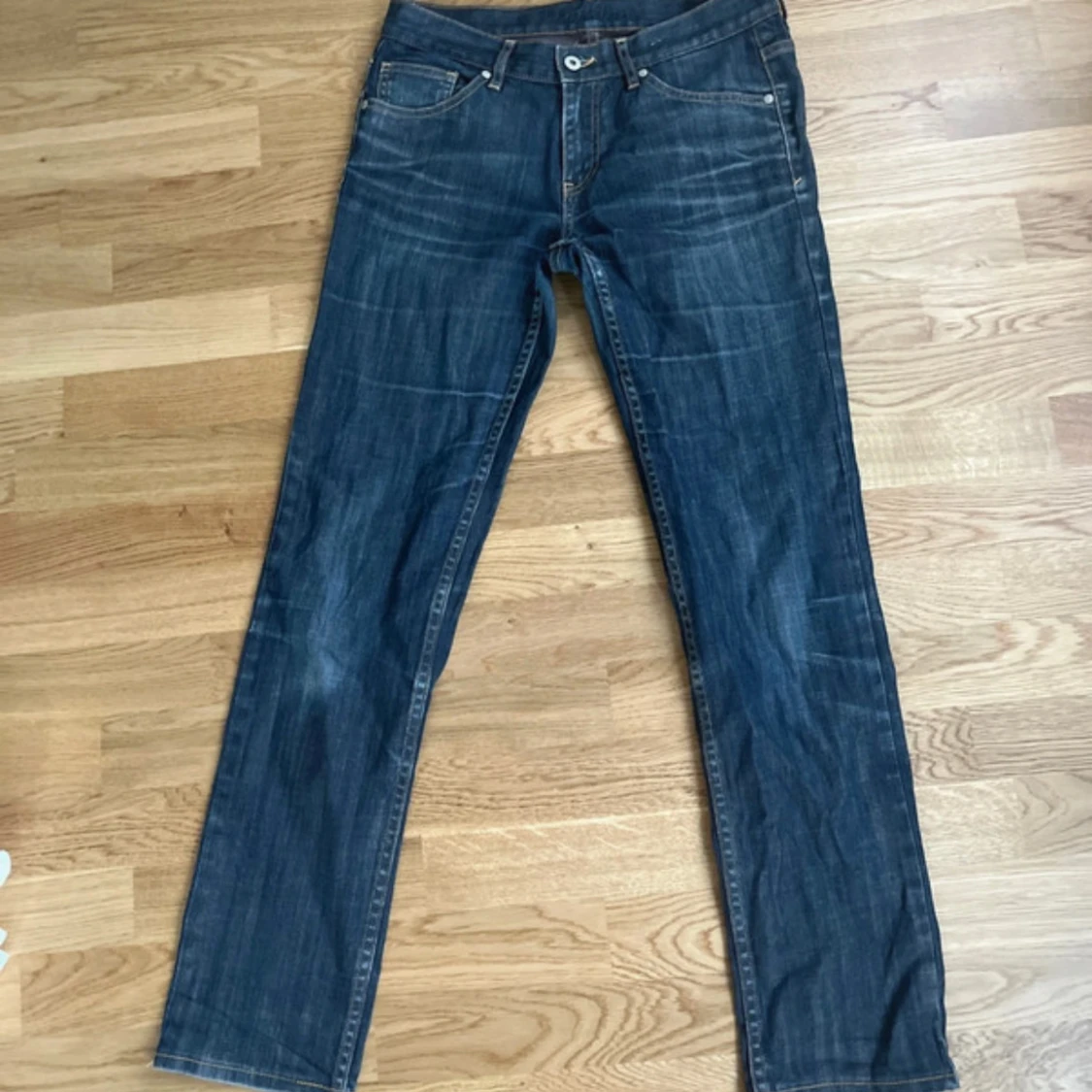 Lågmidjade vintage jeans