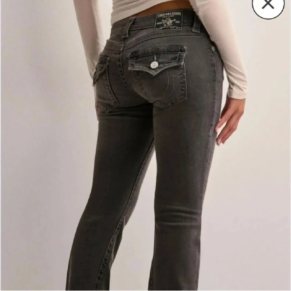 Grå joey true religion jeans