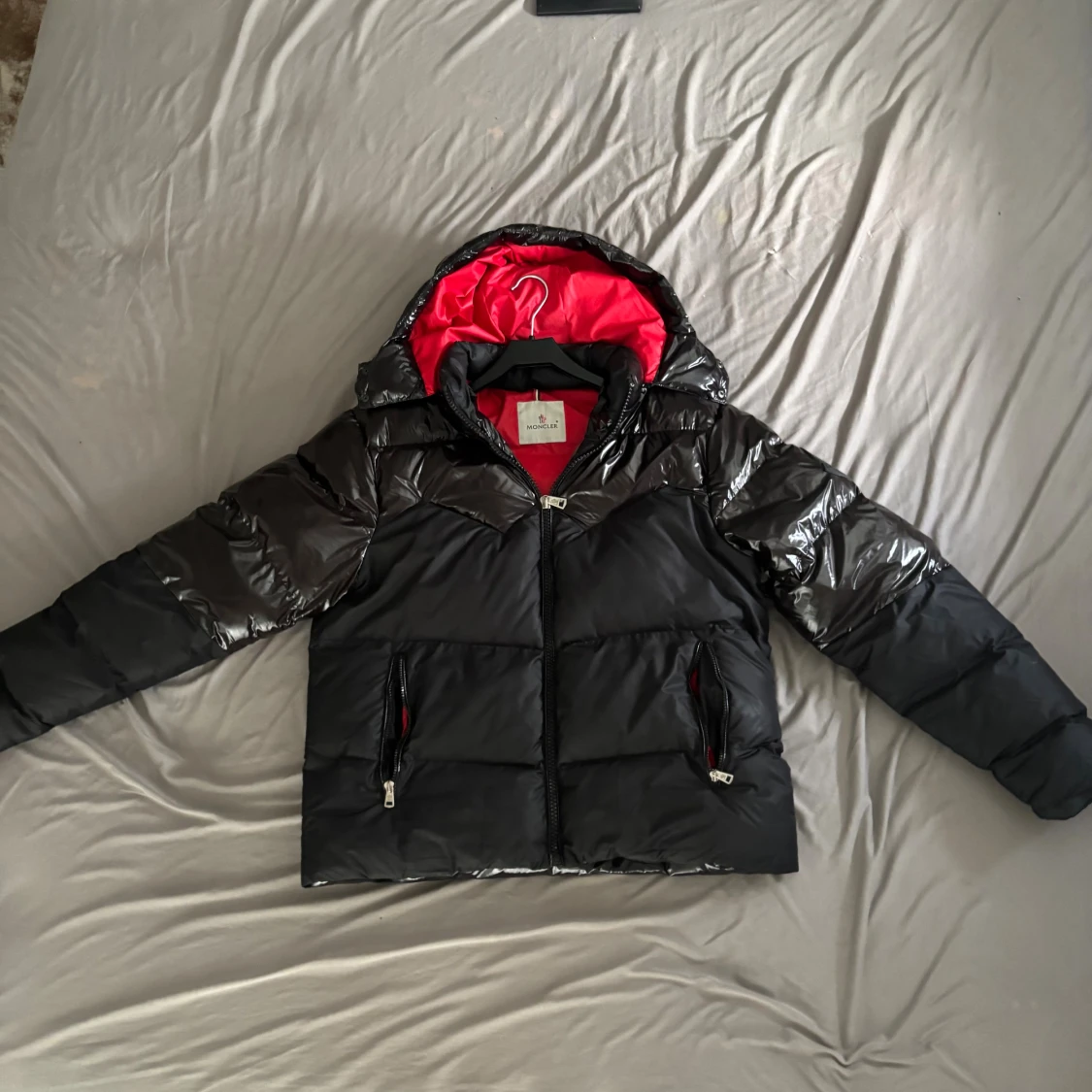 Exklusiv svart Moncler-jacka  (sällsynt modell) - 2