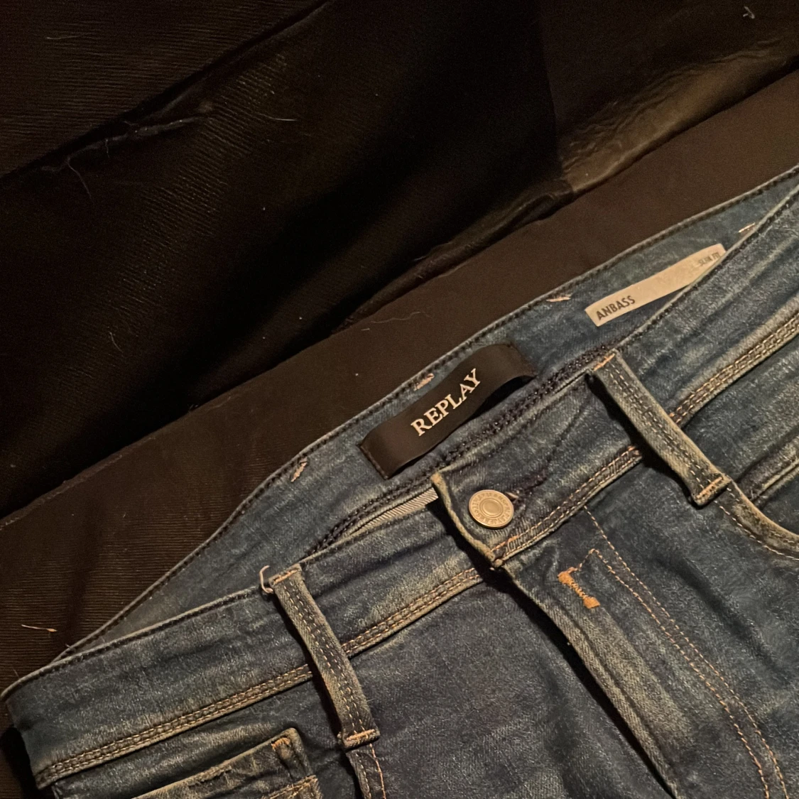 Replay Anbass blå jeans, stl 29 - 4