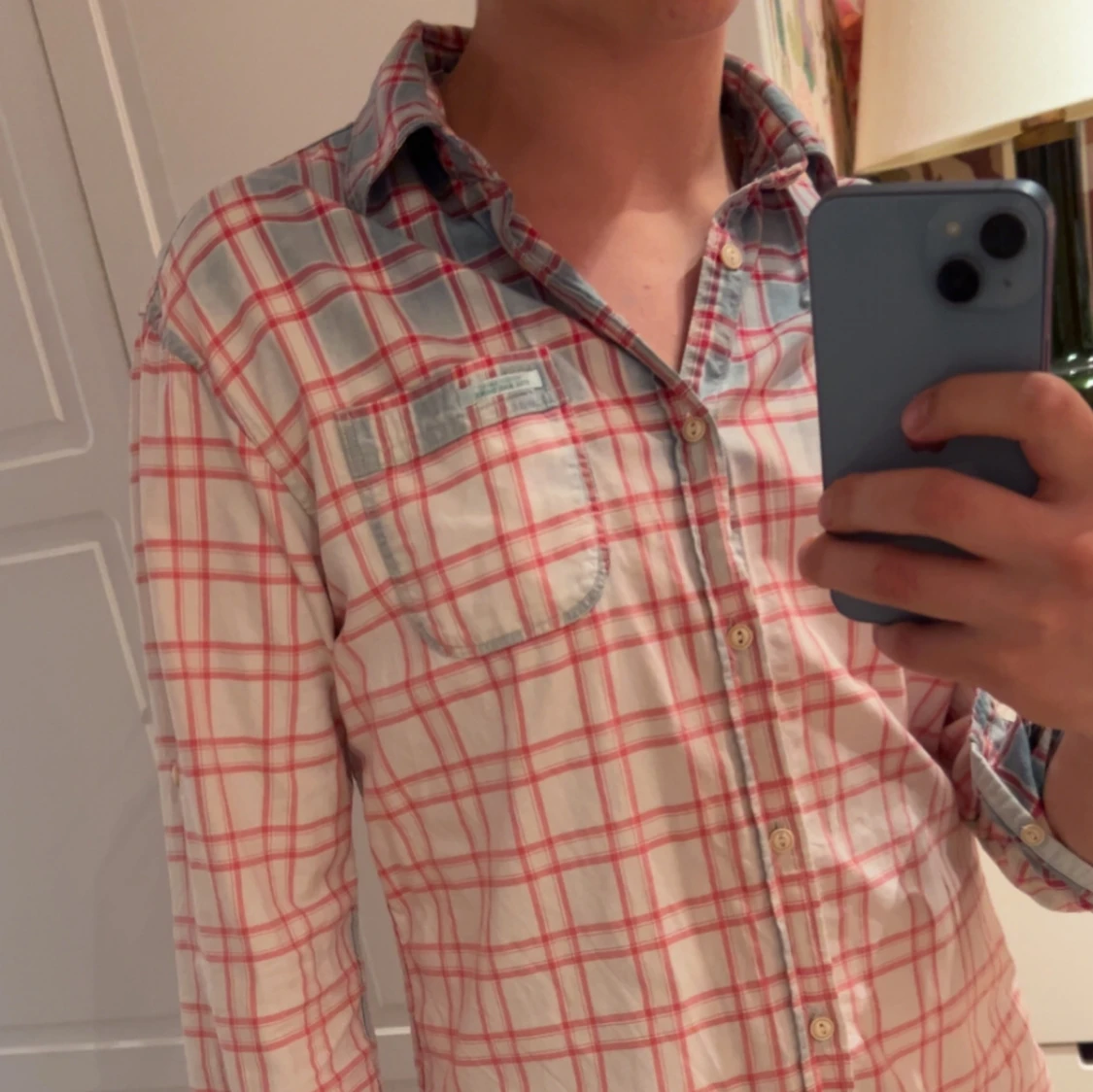 Scotch and soda rutig skjorta