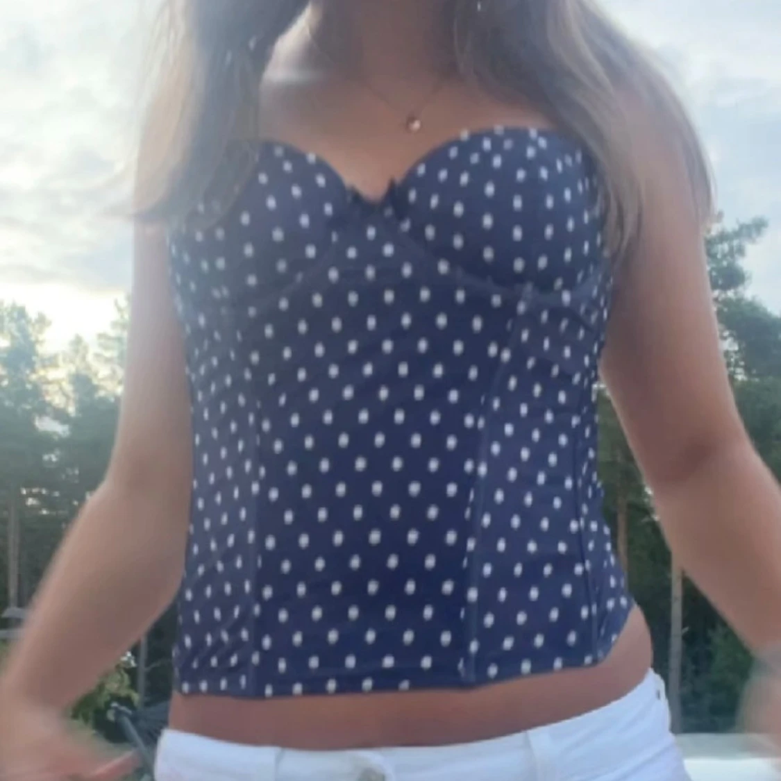 Korsett topp🤍 - 1