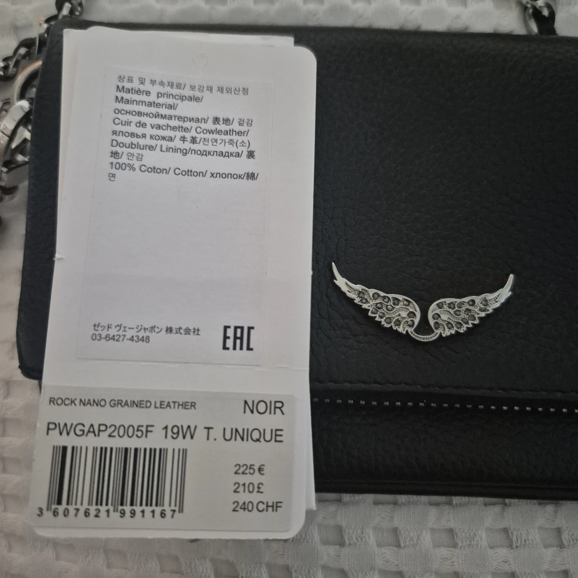 Zadig & Voltaire: Rock Nano väska – sparsamt använd - 1