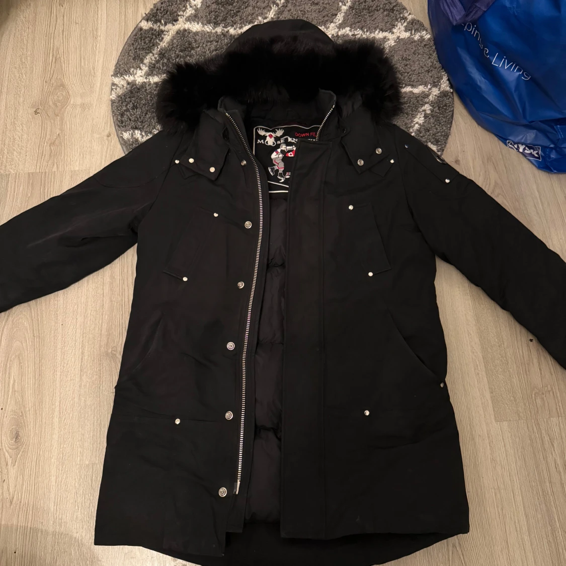 Svart dunjacka Moose Knuckles M