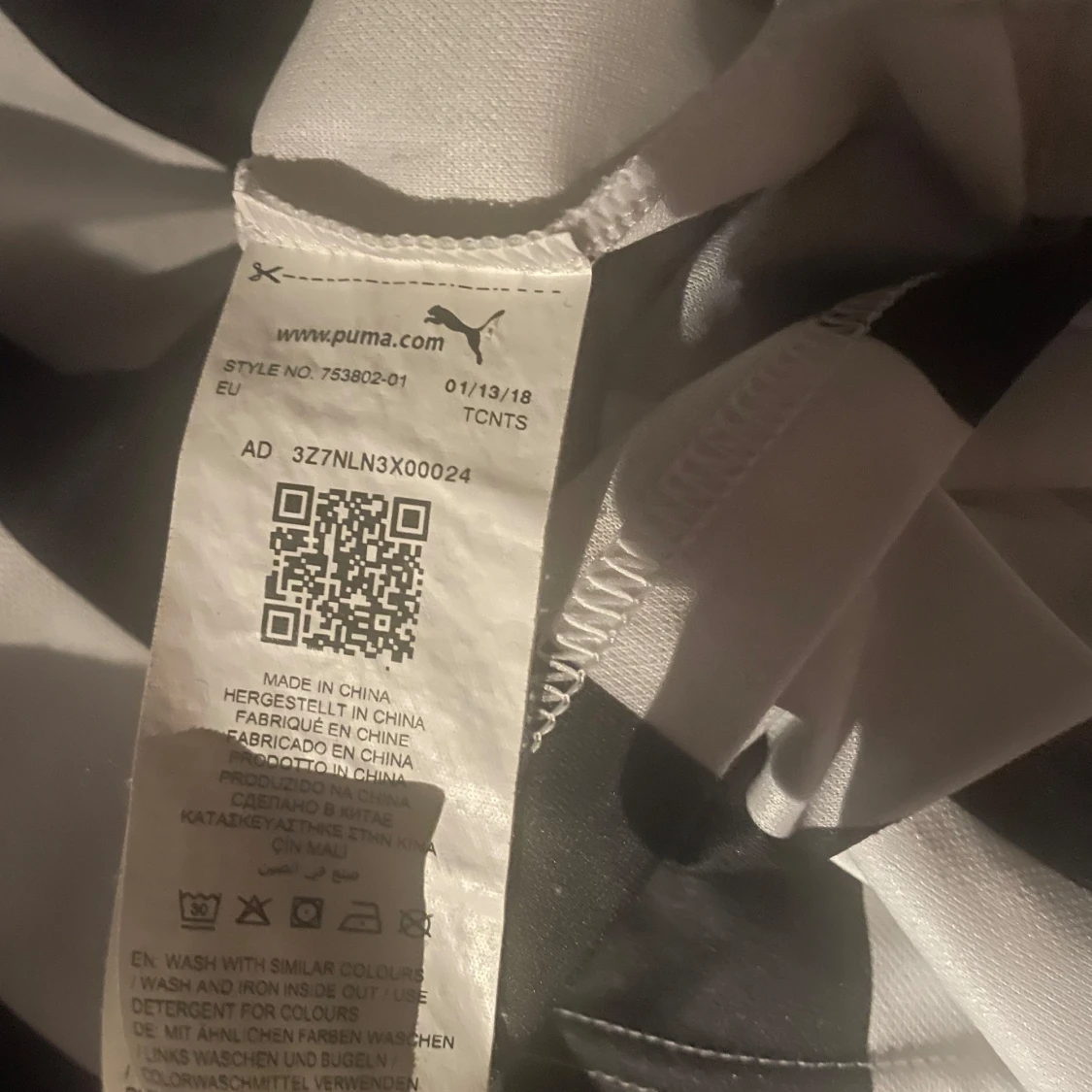 Newcastle United Puma matchtröja L, Äkta - 3