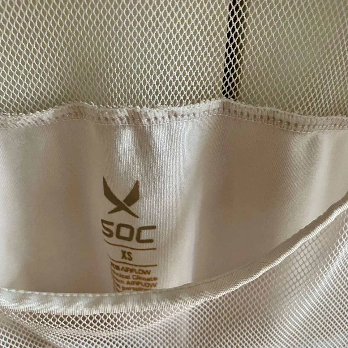 Vit kort tshirt  - 1