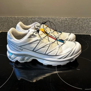 Salomon XT-6 GORE-TEX  - Säljer ett par oanvända Salomon XT-6 GORE-TEX i storlek 42. Kan upplevas små i storlek om man har bred fot (gjorde det för mig, så jag köpte 43 istället). Nypris 2390.