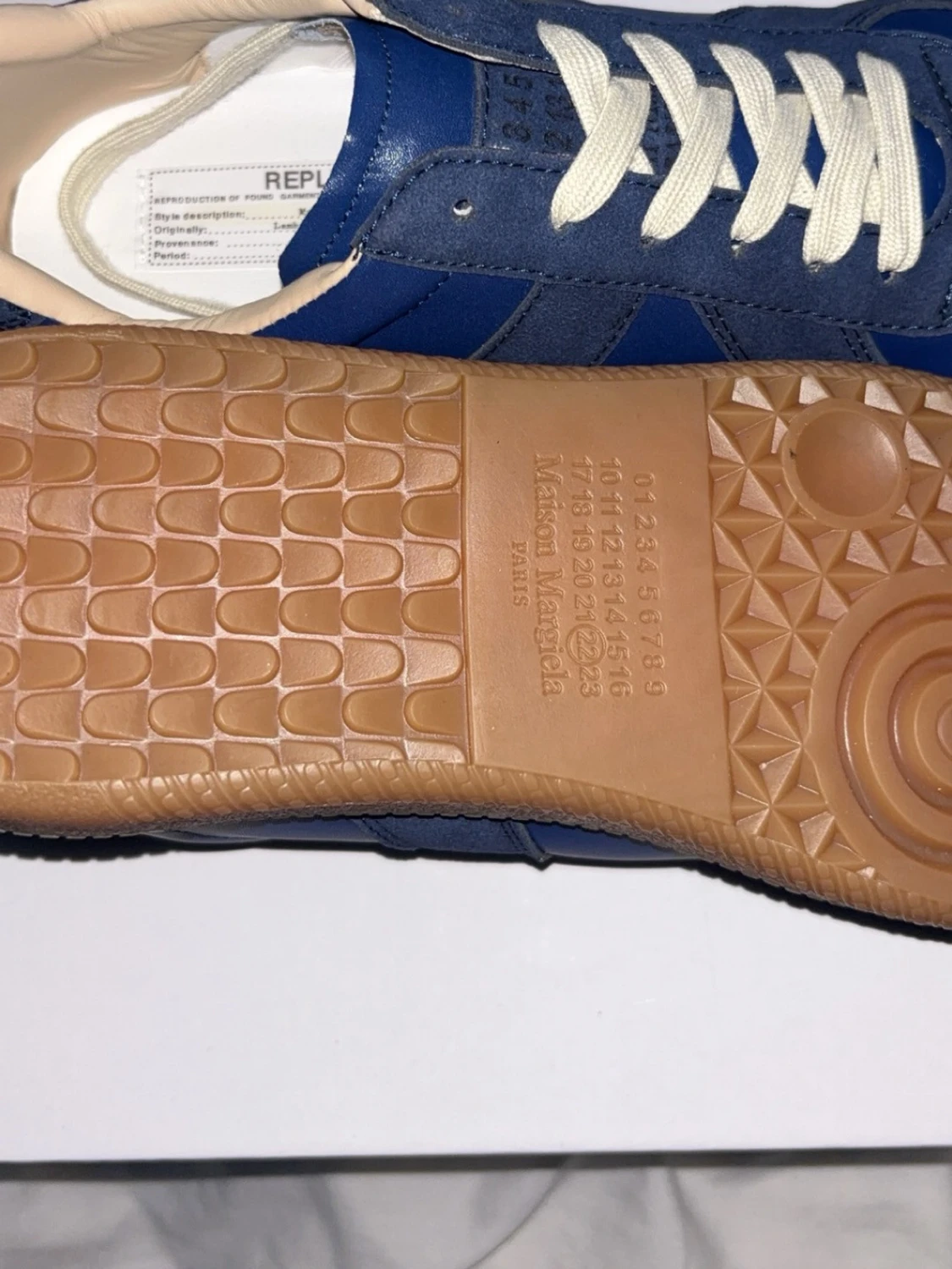 Blå Maison Margiela  sneakers - 3