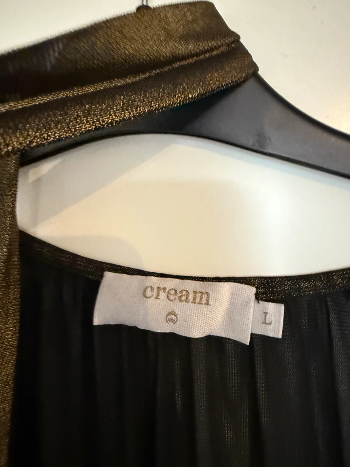 Glittrig långklänning från Cream - 1