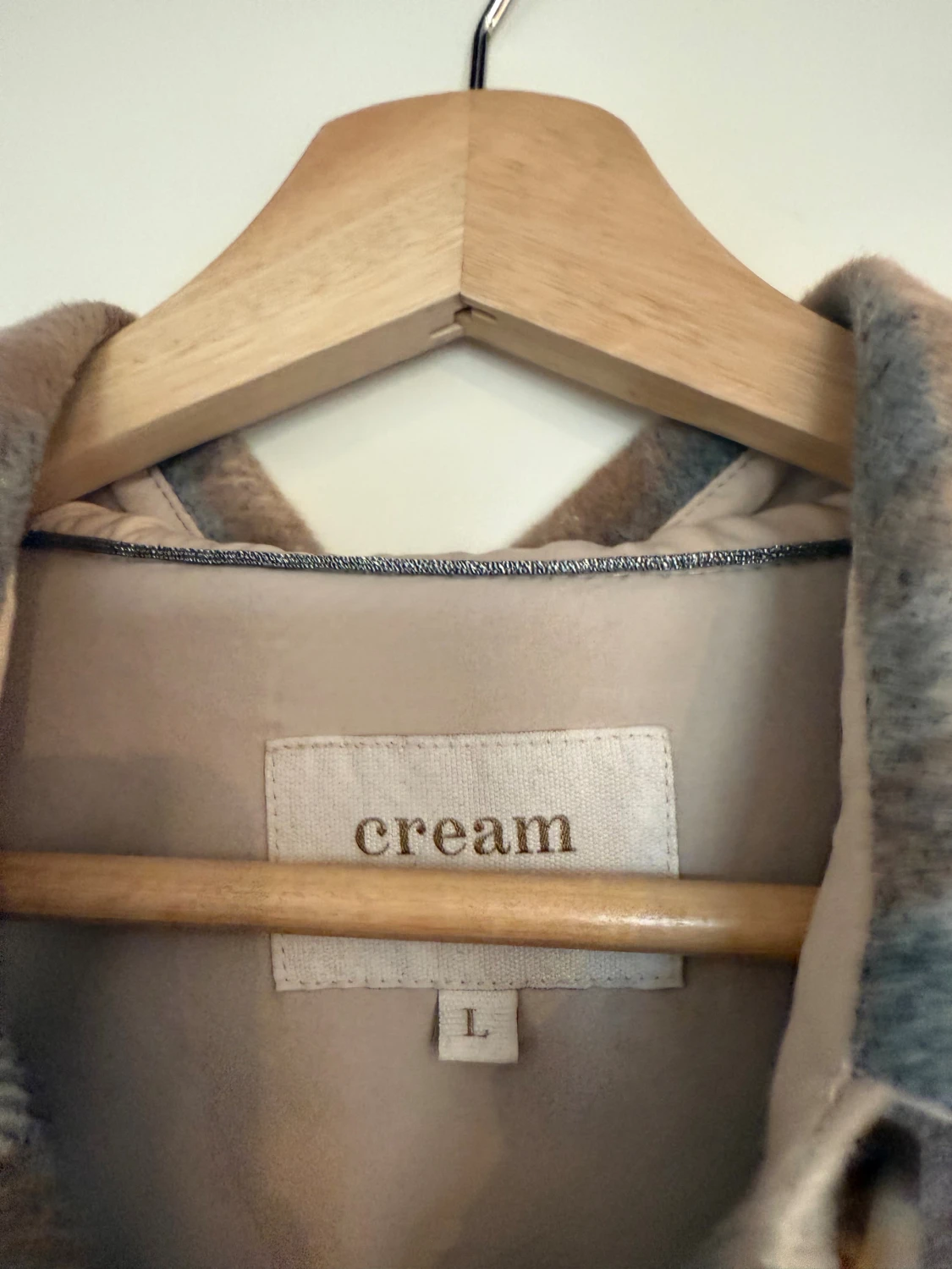 Rutig overshirt från Cream, L - 1