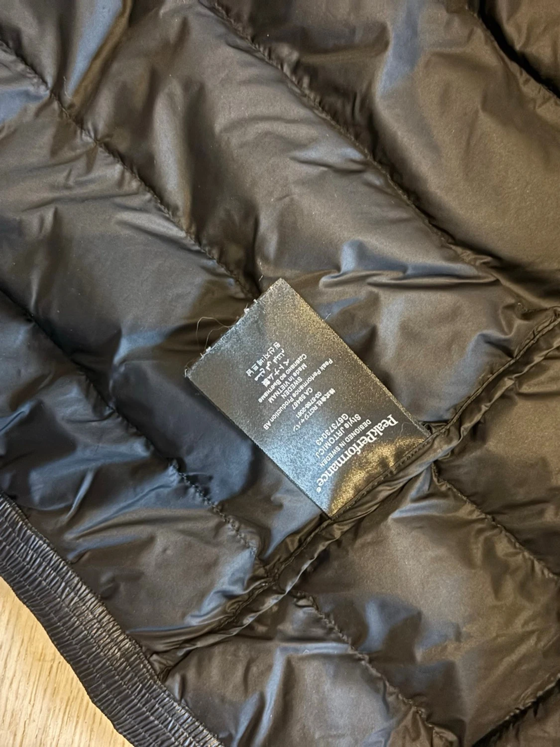 Svart dunjacka Peak Performance - 13