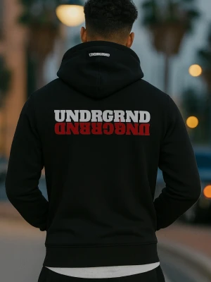 UNDGRND hoodie  - Snygg och bekväm tendig UNDGRND Hoodie