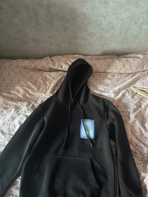 Casablanca hoodie - En Casablanca hoodie med blått tryck på ryggen och bröstet helt ny, har inte andvänt den någon gång, priset kan diskuteras vid snabbaffär