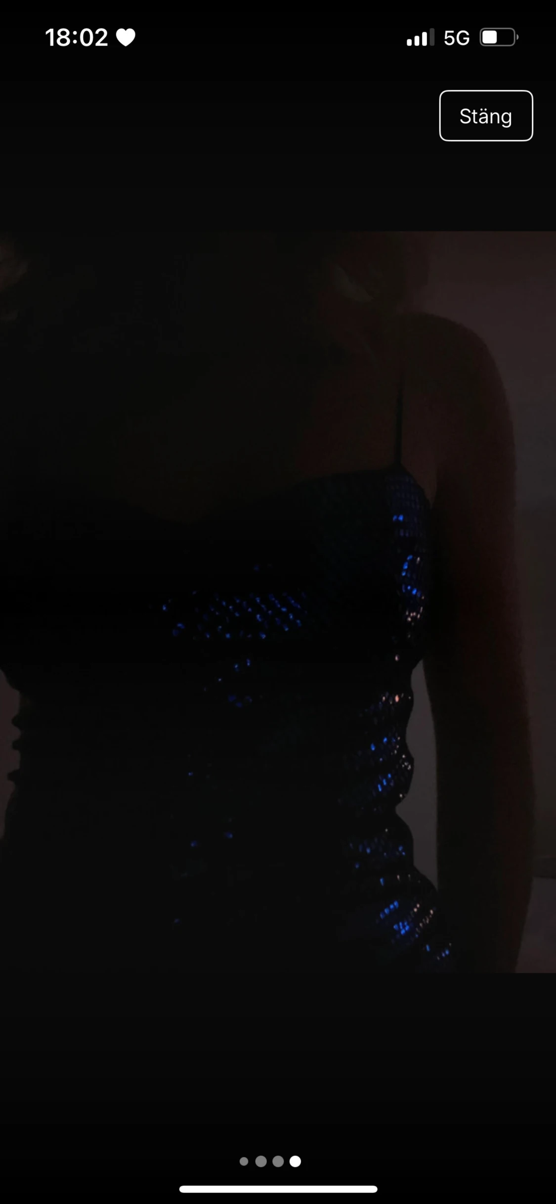 Zara Paljettklänning  - 3