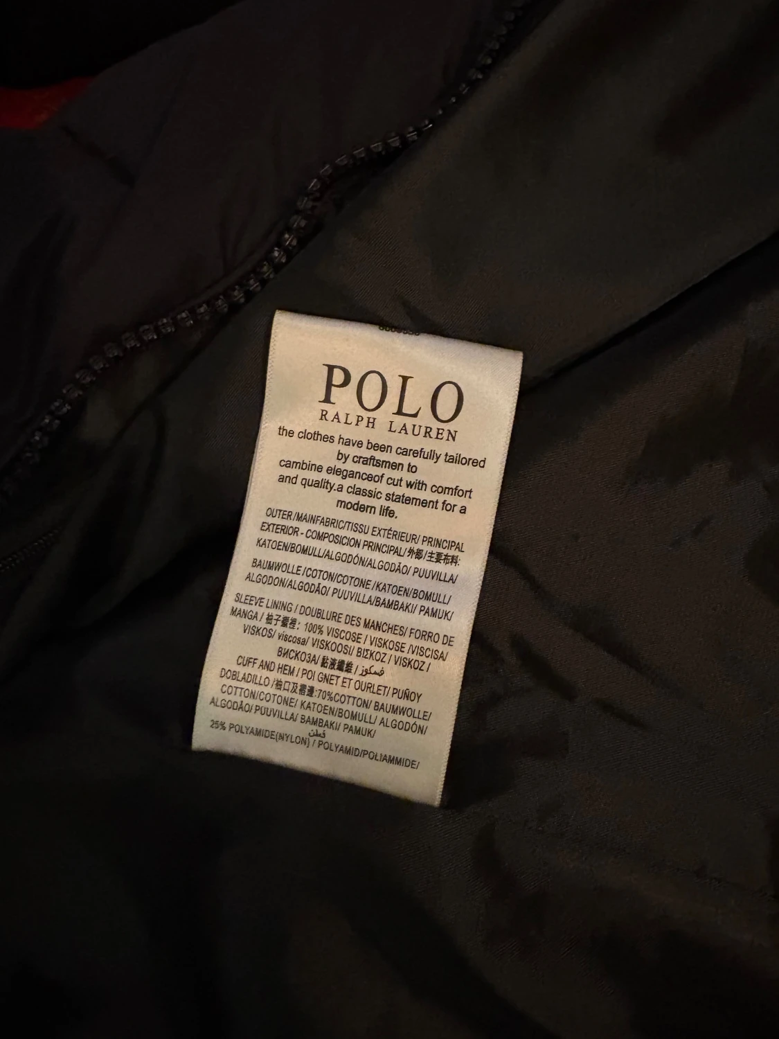 Svart pufferjacka från Polo Ralph Lauren - 2