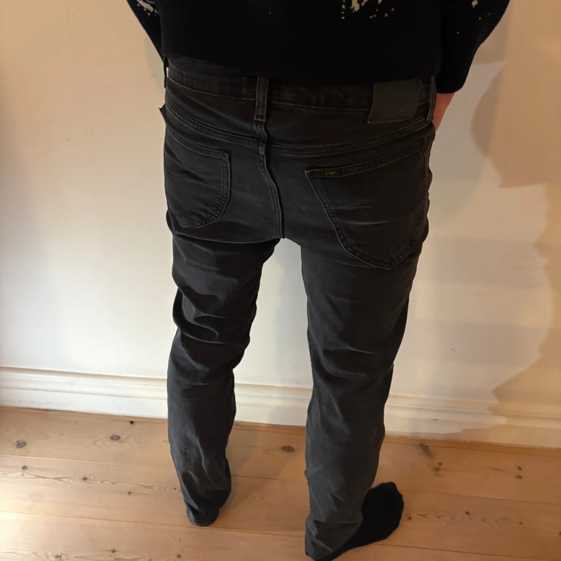 Svarta jeans från Lee - 1