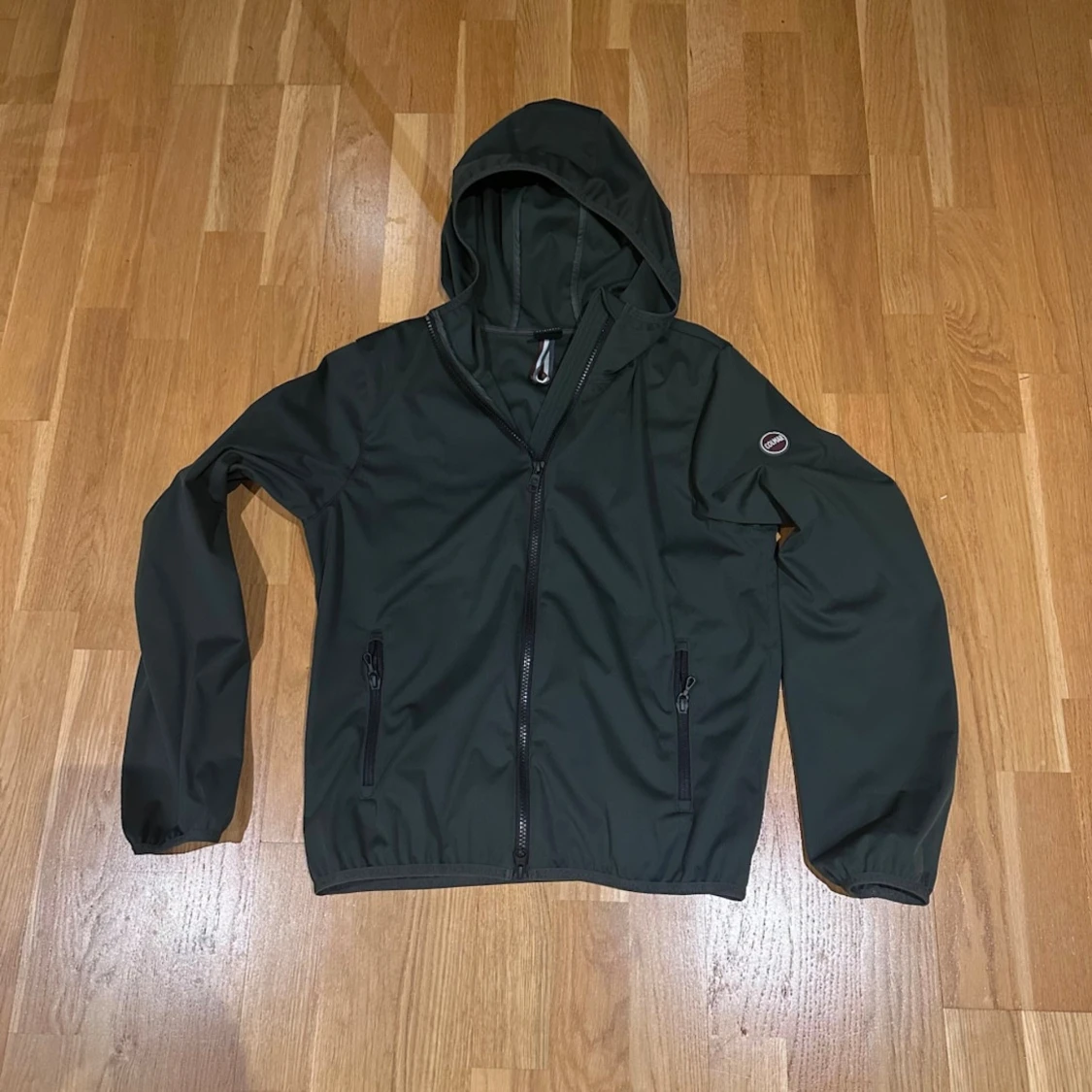 Mörkgrön colmar vindjacka