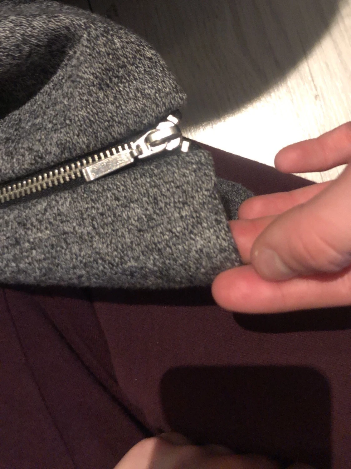 Grå kavaj från Vero Moda med dragkedja - 2