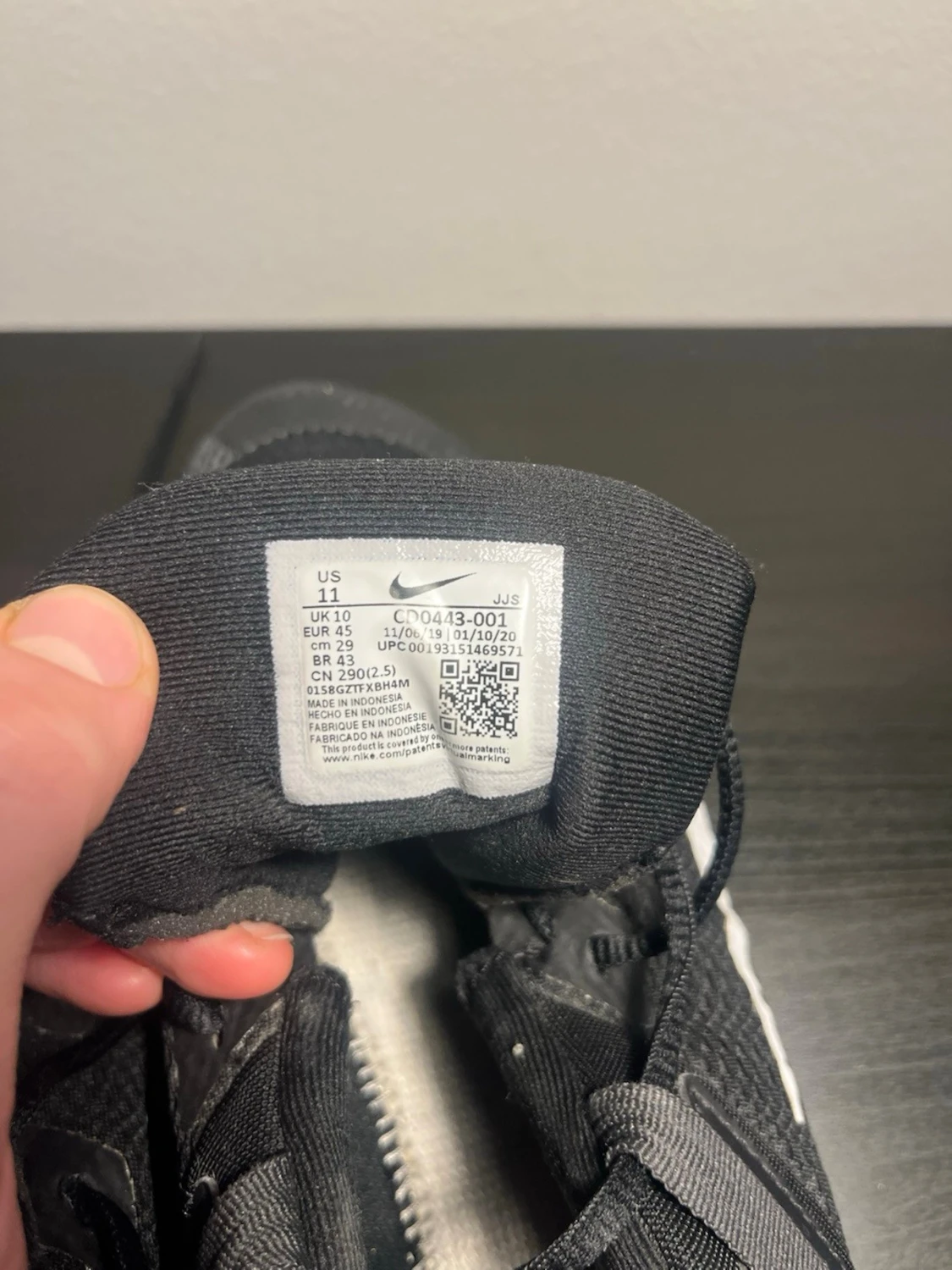 Svarta Nike skor  - 4