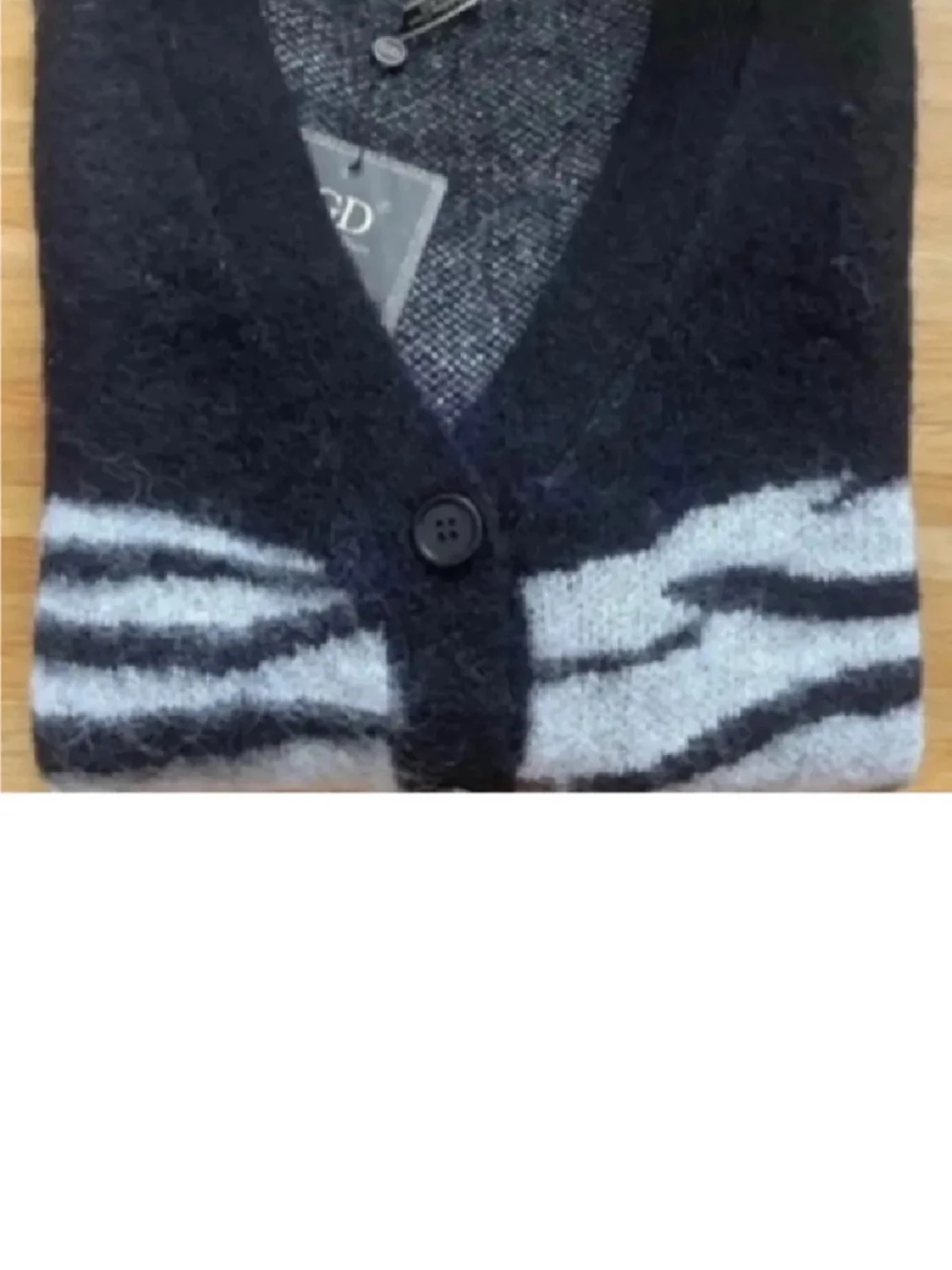 Zebramönstrad kofta från GD - 1