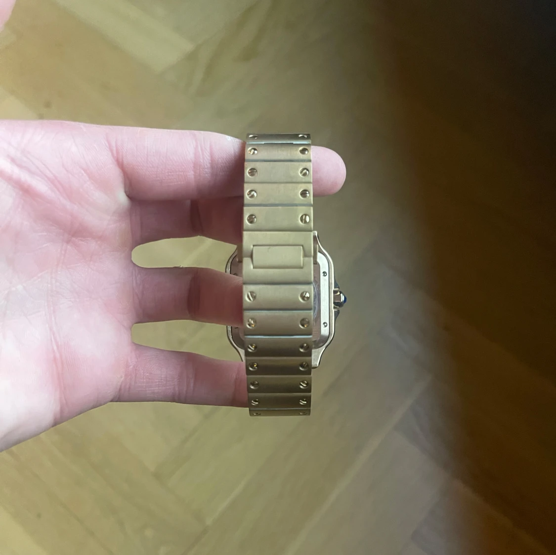 Seiko Mod Santos – Rose Gold (Vit Tavla) - 1