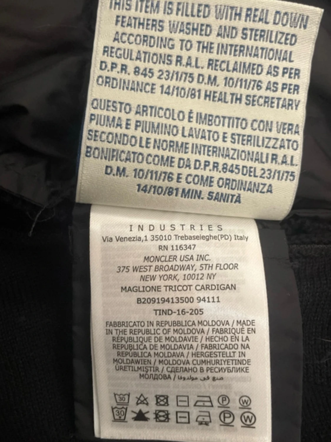 Moncler cardigan jacket (har kvitto) - 6