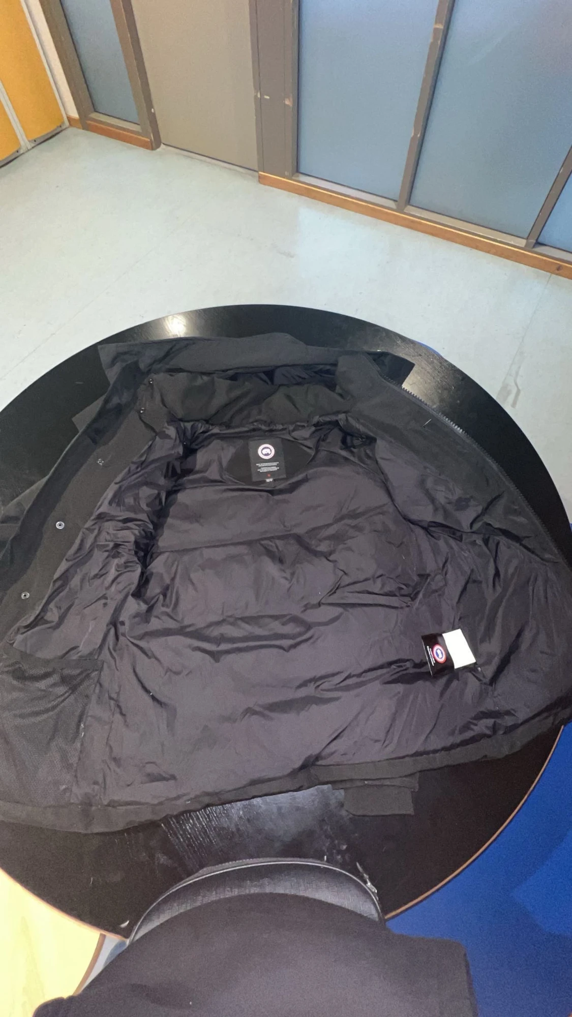 Svart ufferjacka XS - 4