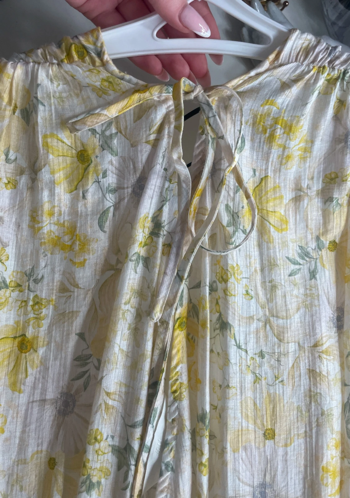 Blommig långklänning från H&M - 2