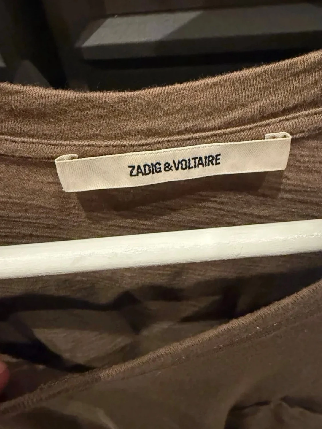 Brun t-shirt med camo dödskalle Zadig & Voltaire - 2