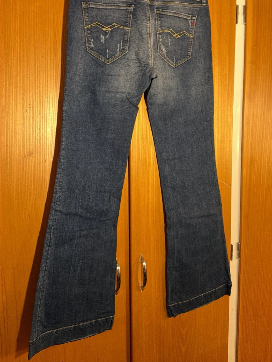  Replay flare jeans, storlek 30 blå denim - 3