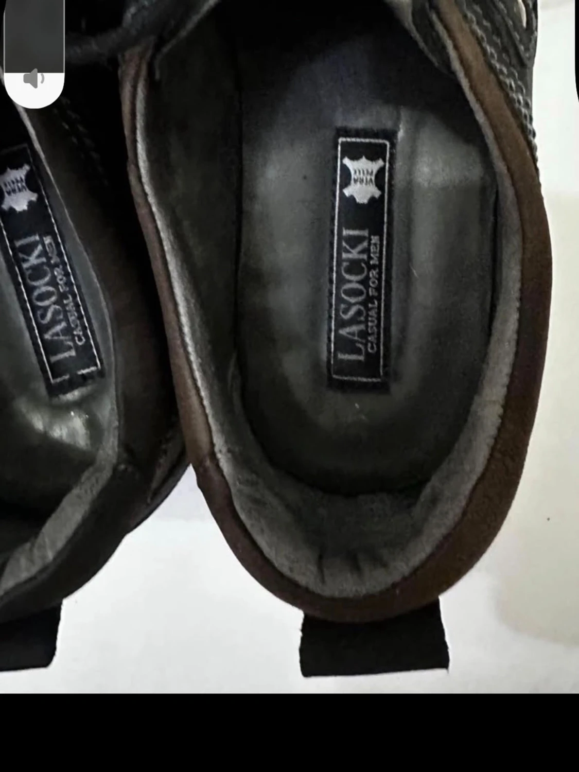 Lasocki svarta och bruna skinnkängor - 3