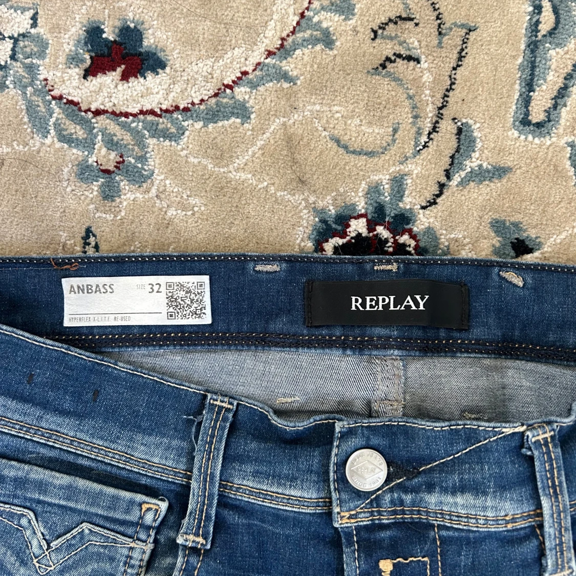 Replay Anbass blå jeans herr 32 - 2