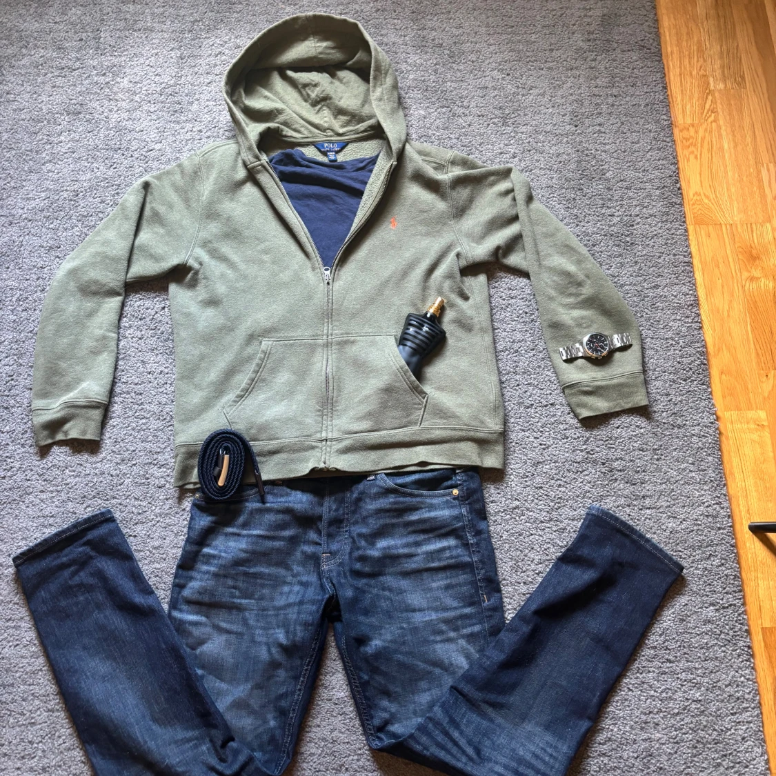 Olivgrön hoodie från Polo Ralph Lauren - 2