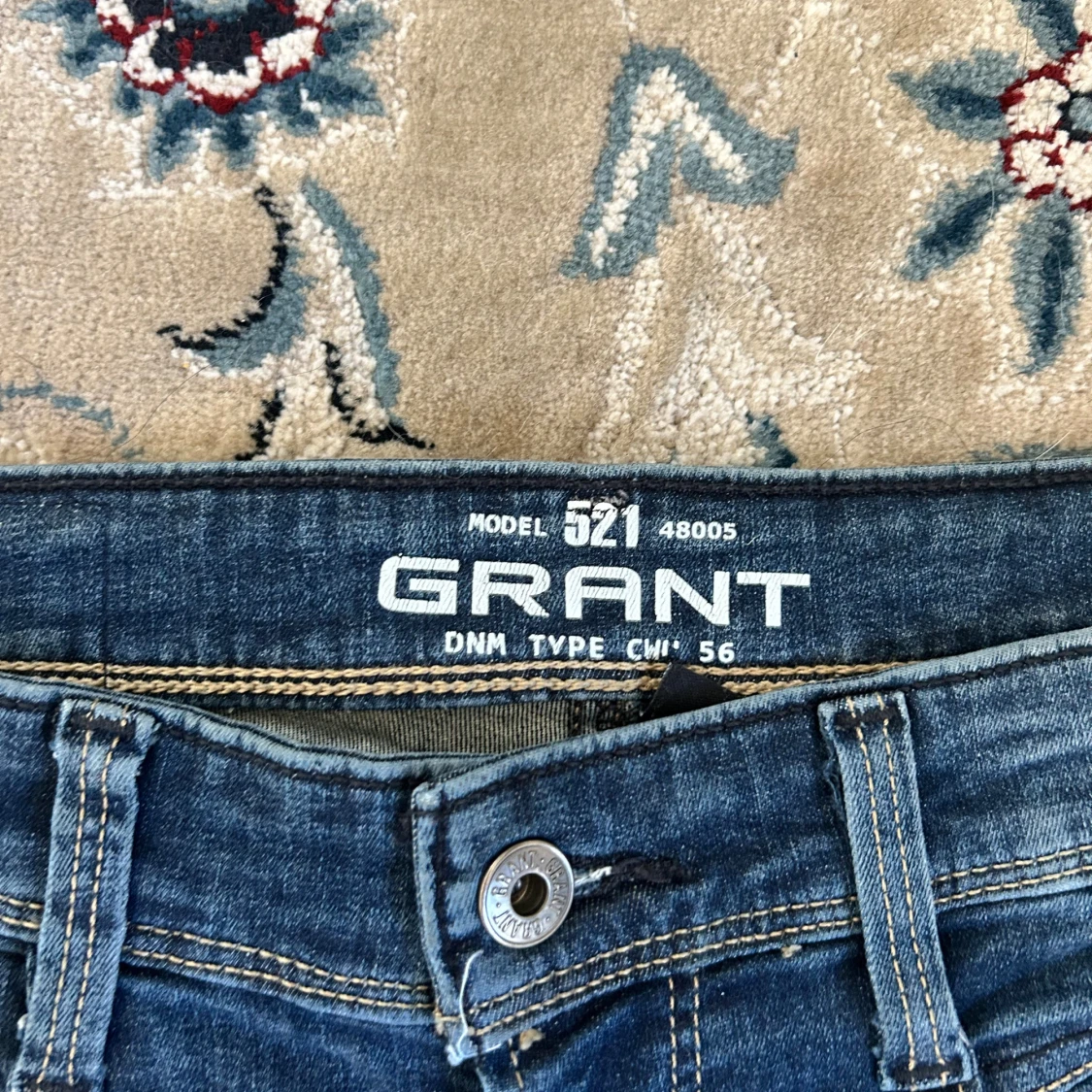 Blå jeans Grant modell 521 - 2
