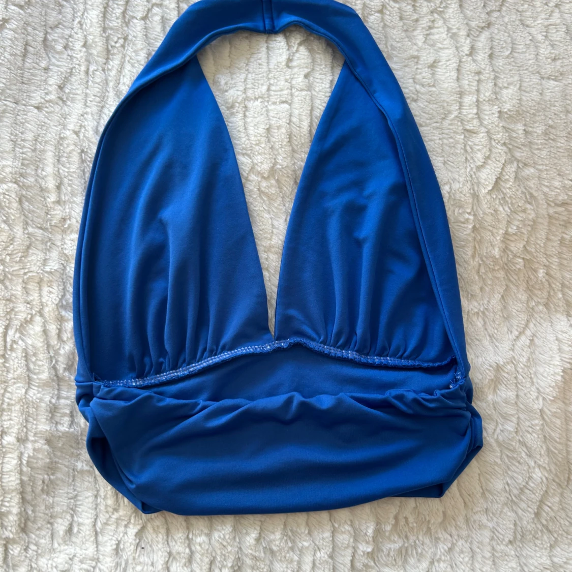 Blå topp v-ringning - 2