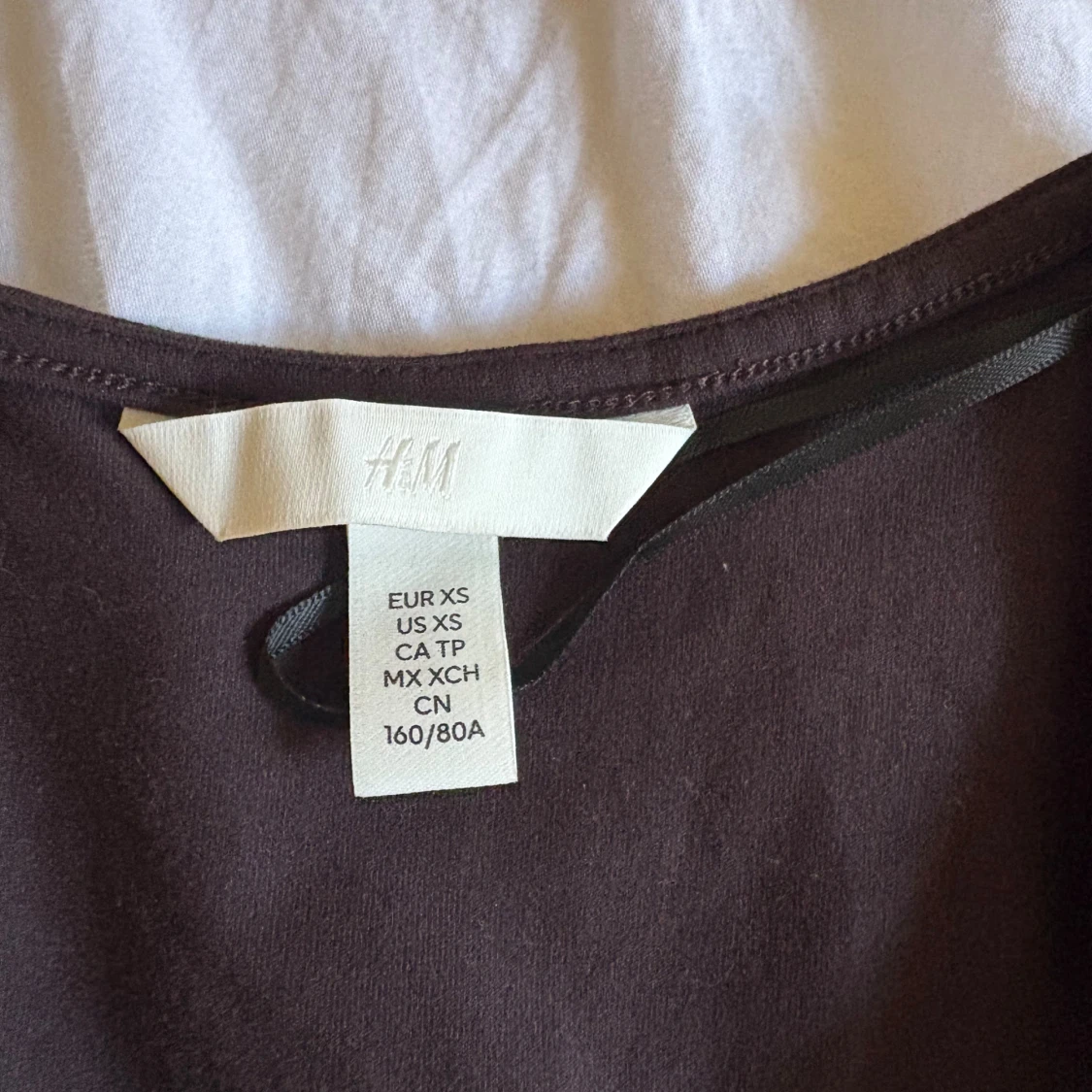 Svart långärmad topp från H&M - 2